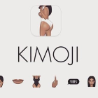 Kim Kardashian lanza Kimoji, una colección de emoticonos inspirados en ella misma.