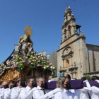 Imagen de archivo de la procesión del año pasado. L. DE LA MATA