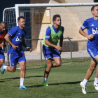 Sobrino logró en Pamplona su segundo gol liguero como deportivista.