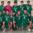 Equipo de Valverde de la Virgen, campeón infantil provincial escolar. DL