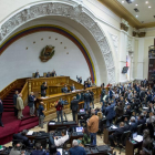 Vista general de la sesión de la Asamblea Nacional de Venezuela, que ha rechazado el estado de excepción decretado por Maduro.
