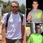 Villacorta, Sebas Martos y Daniel Arce