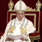 El papa Francisco, en una imagen del pasado 31 de diciembre en Roma.