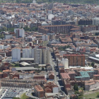 Vista aérea de la ciudad de León. JESÚS F. SALVADORES