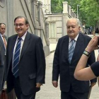 El ex presidente de Cepsa Carlos Pérez de Bricio, a su llegada al Tribunal Supremo.