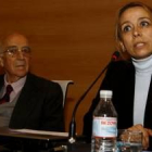 Margarita Alonso San Gregorio, en un momento de su intervención