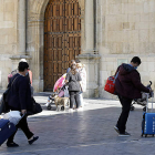 Los hoteles de León han reducido su empleo, a pesar del aumento de turistas, según el Ecova. MARCIANO PÉREZ