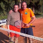Jesús Álvarez y David López un momento antes de su enfrentamiento.