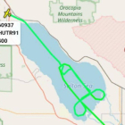 Recorrido del caza