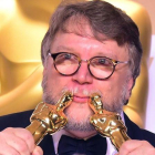 El director mexicano Guillermo del Toro, en la entrega de los Oscar, el pasado mes de marzo.