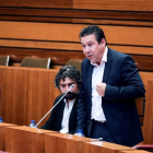 El procurador de UPL en las Cortes, Luis Mariano Santos.
