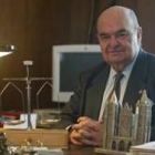 José Rodríguez Quirós, en su despacho de presidente de la Audiencia Provincial