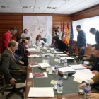 La comisión permanente del consejo agrario, ayer en Valladolid