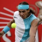 Rafa Nadal, durante el partido contra el argentino Juan Martín del Potro