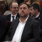 Oriol Junqueras, en el Tribunal Supremo.