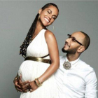 Alicia Keys y su esposo, Swizz Beatz.