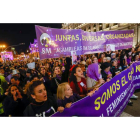 Manifestación organizada por el Movimiento Feminista de Madrid. JUAN CARLOS HIDALGO