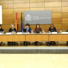La ministra de Sanidad, Dolors Monserrat, ha presidido este miércoles la Conferencia Sectorial de Igualdad destinada a ratificar el Pacto de Estado contra la violencia machista.