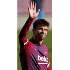 Gerard Piqué se retira del fútbol mañana frente al Almería. A. G.