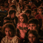 Imagen de niños víctimas del terremoto. SEDAT SUNA