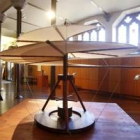 Una de las piezas de Da Vinci que se muestra en el Palacio de Botines