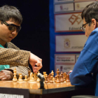 Wesley So se impuso en la final al genio del ajedrez Viswanathan Anand, cinco veces campeón del mundo. FERNANDO OTERO PERANDONES