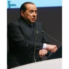 El primer ministrio italiano, Silvio Berlusconi