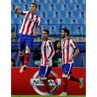 Giménez celebra su gol ante el Elche que supuso el 0-1.