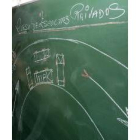 Un momento de la clase de escoltas privados que se imparte en León