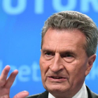 El comisario europeo de presupuesto, Gunther Oettinger.