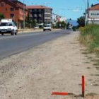 La León-Collanzo se convierte, a su paso por Villaquilambre, en la travesía avenida de la Libertad