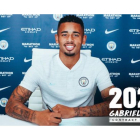 Gabriel Jesus, en el Manchester City, hasta el 2023.