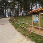 Panel de la tres rutas de Cistierna. CAMPOS