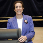 La presidenta de las Cortes, María Josefa García Cirac, en la inauguración de las jornadas.