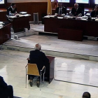 Adolf Todó, exdirector general de Caixa Catalunya, declara en la Audiencia de Barcelona.