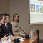 Silvia Clemente, Francisco Vázquez e Inmaculada Toledano. P. MARTÍN