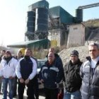 Los trabajadores de Catisa, en foto de archivo manifestándose en Peñamala, no aceptaron la propuesta