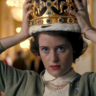 La actriz Claire Foy, en la serie 'The Crown'.