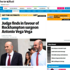 The Courier News y ABC Australia dieron cuenta de la noticia.