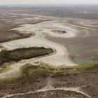 Estado de la laguna de Santa Olalla, en Doñana. CARLOS RUIZ/CSIC