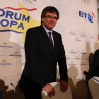 Carles Puigdemont, este viernes en Madrid.