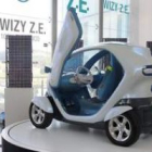Un prototipo del Twizy que se va a fabricar en exclusiva mundial en la factoría de Valladolid.