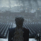 Daenerys Targaryen, frente a su ejército en el último episodio de ’Juego de tronos’.