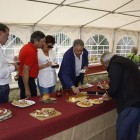 El jurado en la degustación de los postres. CAMPOS