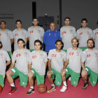 Formación del equipo Onzonilla Serviclima de Segunda Sénior.