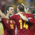 Fotogalería del triunfo de España contra Uruguay