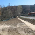 Confederación amplía el paseo del río Torío a su paso por Vegacervera con una longitud de 250 metros