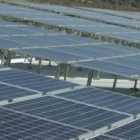 Paneles solares instalados en Bembibre, en una imagen de archivo