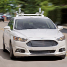 Un vehículo autónomo de pruebas de Ford