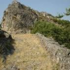 Uno de los tramos mejor conservados de la calzada romana o Camino Real próximo a Villayandre